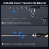 image:imageKastKing Megatron Titanium Telescopic Casting amp Spinning Fishing Rods IM7 Graphite Travel Rod with Titanium Solid Tip Power Transition System for Freshwater and Inshore Fishing76 M Fast