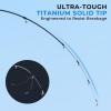 image:imageKastKing Megatron Titanium Telescopic Casting amp Spinning Fishing Rods IM7 Graphite Travel Rod with Titanium Solid Tip Power Transition System for Freshwater and Inshore Fishing76 M Fast