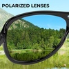 image:imageKastKing Bill Dance Polarized Sport Fishing Sunglasses for Men and Women Ideal for Driving Cycling and RunningUV ProtectionFrame Black  Lens Smoke