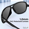 image:imageKastKing Bill Dance Polarized Sport Fishing Sunglasses for Men and Women Ideal for Driving Cycling and RunningUV ProtectionFrame Black  Lens Smoke