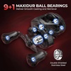 image:imageKastKing Royale Legend Max 300 Baitcasting Reel 35LB Drag Large Capacity HeavyDuty Baitcaster with 611 Gear Ratio CNC Aluminum Spool 91 MaxiDur DoubleShielded Ball Bearings Inshore FishingRight 611