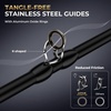 image:imageKastKing Lethal Phantom TwinTip Fishing Rod and Reel ComboLH Reel  72 MH Rod 2Piece  Extra Tip