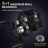 image:imageKastKing Lethal Phantom TwinTip Fishing Rod and Reel ComboLH Reel  72 MH Rod 2Piece  Extra Tip