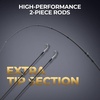 image:imageKastKing Lethal Phantom TwinTip Fishing Rod and Reel ComboLH Reel  72 MH Rod 2Piece  Extra Tip
