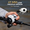 image:imageKastKing Lethal Phantom TwinTip Fishing Rod and Reel ComboLH Reel  72 MH Rod 2Piece  Extra Tip
