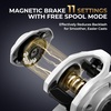 image:imageKastKing Lethal Phantom TwinTip Fishing Rod and Reel ComboLH Reel  72 MH Rod 2Piece  Extra Tip