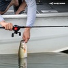 image:imageKastKing MaxSteel TwinTip Spinningamp Baitcaster Fishing Rod and Reel ComboCast 100 Size LH Reel  7 MH 2Piece  Extra Tip