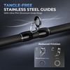 image:imageKastKing Spartacus II Plus TwinTip Fishing Rod and Reel ComboCast RightHand Reel  70 MH 2Piece  Extra Tip