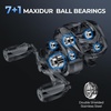 image:imageKastKing Spartacus II Plus TwinTip Fishing Rod and Reel ComboCast RightHand Reel  70 MH 2Piece  Extra Tip